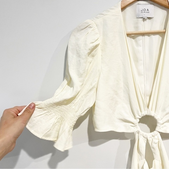 Revolve J.O.A White Cutout Mini Dress - Picture 6 of 15